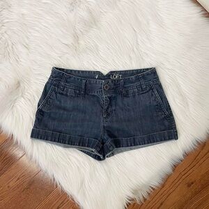 Vintage Y2K utility jean shorts 🤍 by Ann Taylor